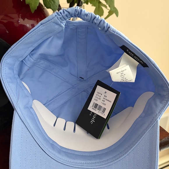 NWT kate spade Logo Denim Baseball Cap main image 9